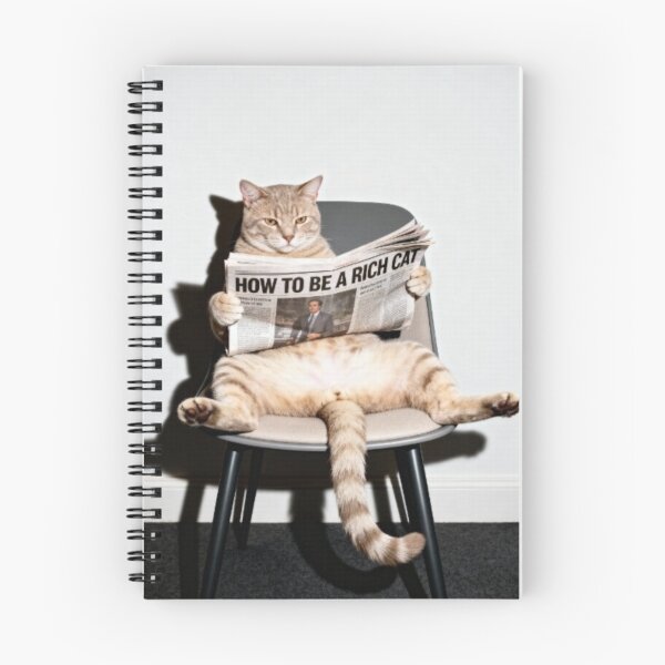 Item preview, Cat Enjoying a Good Book designed and sold by Lellenatavarez.