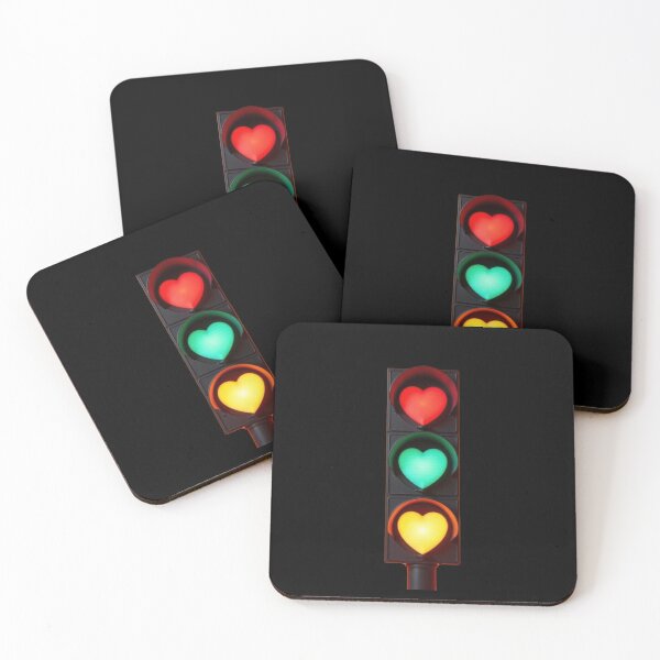 Item preview, Love Is a Green Light Heart Traffic designed and sold by Lellenatavarez.