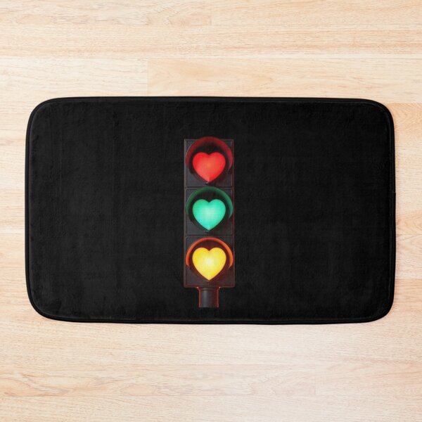 Item preview, Love Is a Green Light Heart Traffic designed and sold by Lellenatavarez.