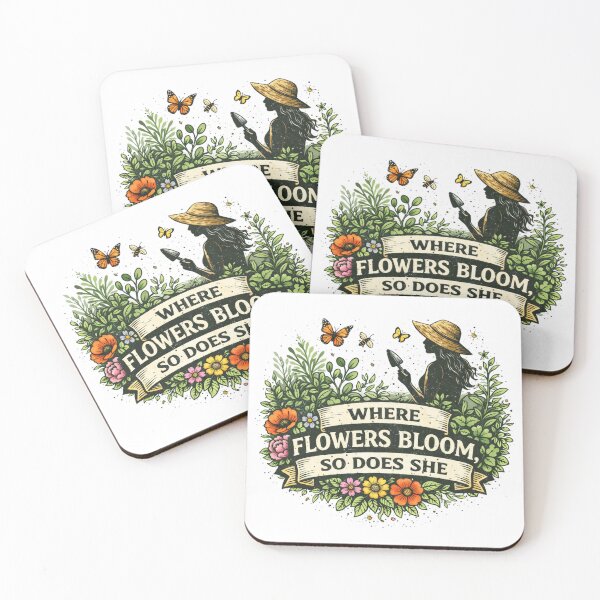 Item preview, Where Flowers Bloom So Does She designed and sold by LunaHorizon.