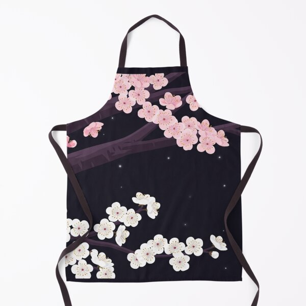 Item preview, Cherry Blossom Night Sky Pink White Flowers designed and sold by PixorStudio.