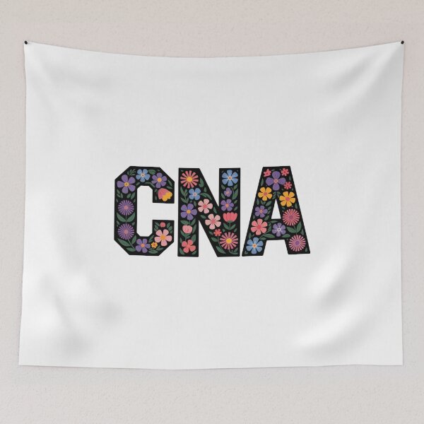 Item preview, Certified Nursing Assistant - CNA Flower Design designed and sold by Peter Stawicki.