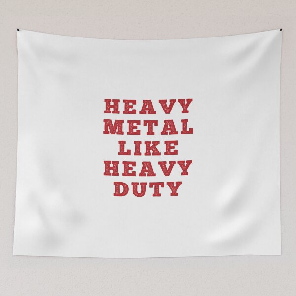 Item preview, Heavy Metal Like Heavy Duty designed and sold by AsifDesignCreativeStudio.