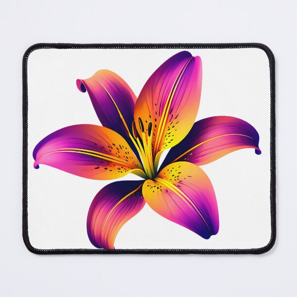 Item preview, Glowing Night Lily Flower Botanical Illustration designed and sold by jo-e-basta.