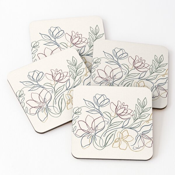 Item preview, Minimalist Continuous Line Floral Botanical Design designed and sold by PixorStudio.
