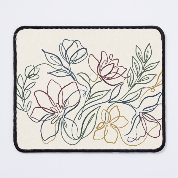 Item preview, Minimalist Continuous Line Floral Botanical Design designed and sold by PixorStudio.