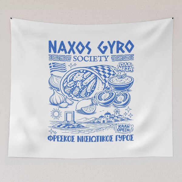 Item preview, Naxos Gyro Society Greek Food designed and sold by petestyles.