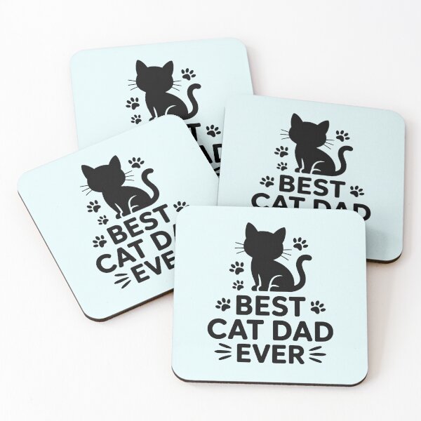 Item preview, Best Cat Dad Ever Cute Kitten Lover designed and sold by Nzgiftsandmore.