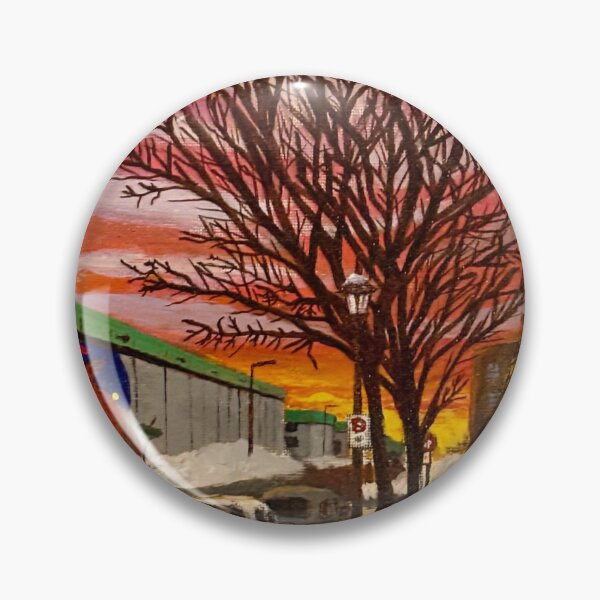 Item preview, Winter Sunrise on Hampden Ave designed and sold by FatBearAutumn.
