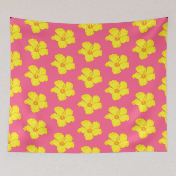 Item preview, Yellow Hibiscus tropical beachy designed and sold by DaisyLemon.