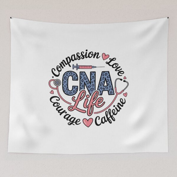 Item preview, Certified Nursing Assistant - Compassion Love Courage Caffeine designed and sold by Peter Stawicki.