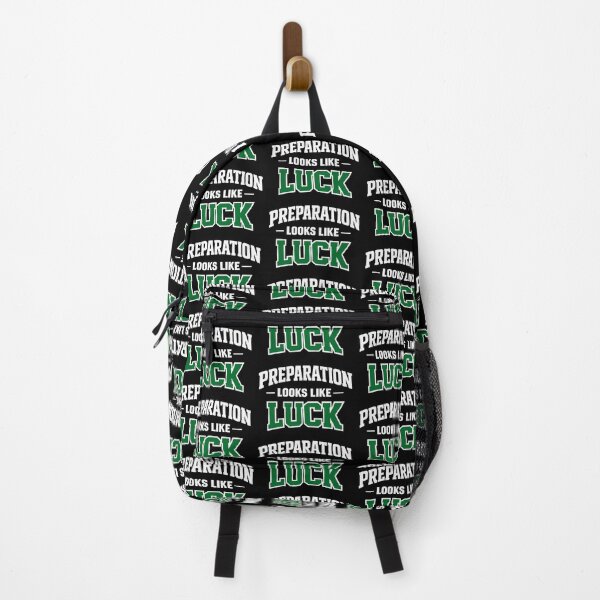 Item preview, Luck Looks Like Preparation St Patricks Day Motivational Quote designed and sold by TeeTimeTreasure.