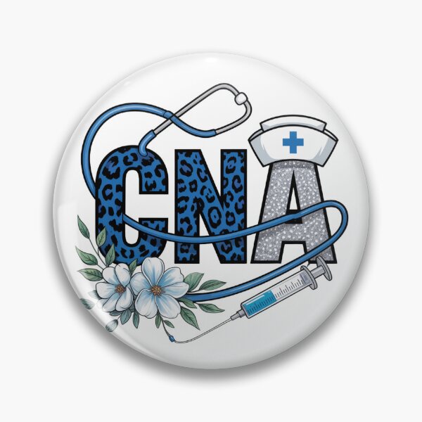 Item preview, Certified Nursing Assistant - Blue Leopard Design designed and sold by Peter Stawicki.