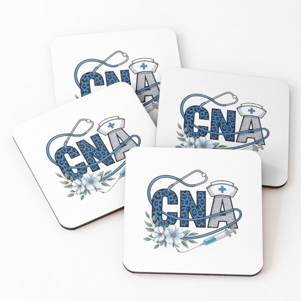 Item preview, Certified Nursing Assistant - Blue Leopard Design designed and sold by Peter Stawicki.