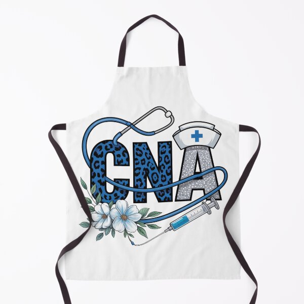 Item preview, Certified Nursing Assistant - Blue Leopard Design designed and sold by Peter Stawicki.