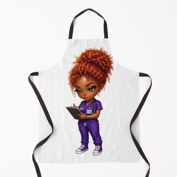 Item preview, Black Nurse Chibi Style designed and sold by MoonSpeaksTV.