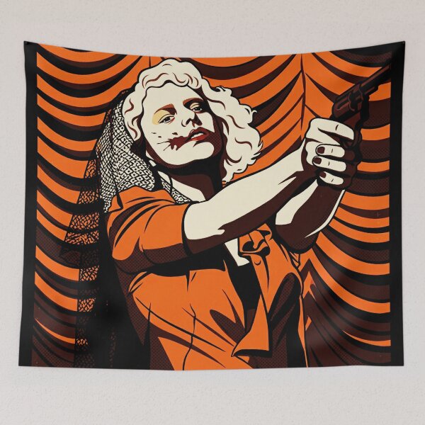 Item preview, Electric Bride  Gothic Horror Illustration designed and sold by Pontoart.