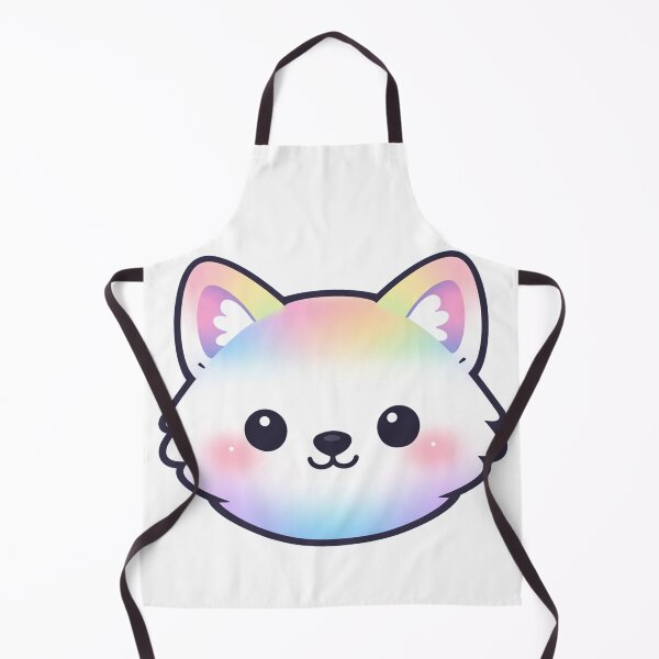 Item preview, Pastel Rainbow Kawaii Fox designed and sold by Owcomm.