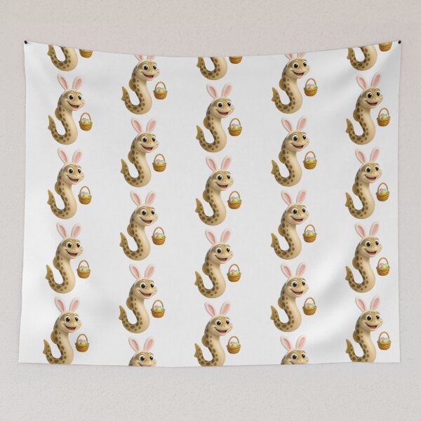 Item preview, Easter Garden Eel designed and sold by Sillytoe.