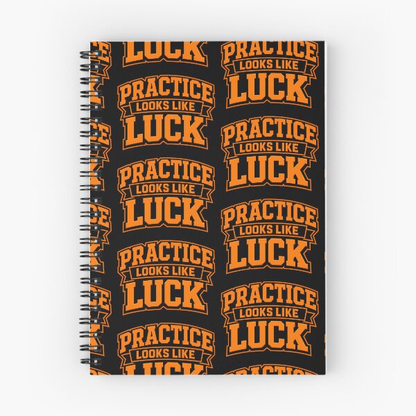 Item preview, Practice Looks Like Luck Motivational Quote Design designed and sold by TeeTimeTreasure.