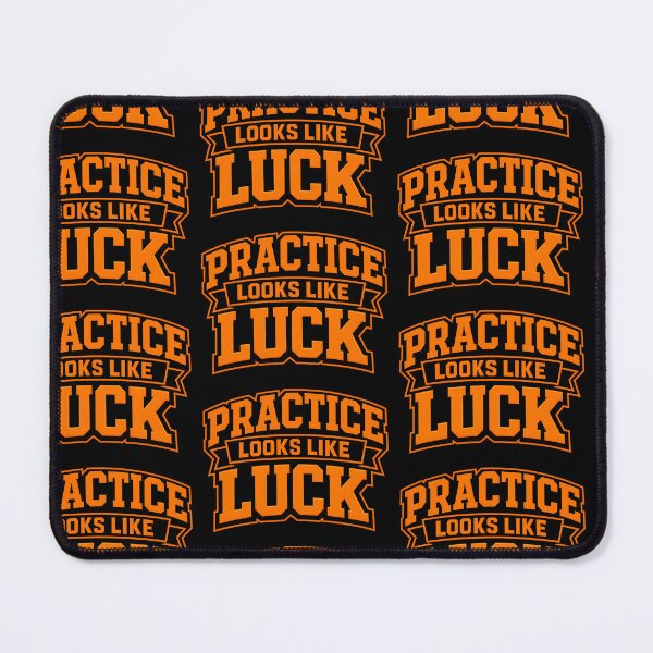 Item preview, Practice Looks Like Luck Motivational Quote Design designed and sold by TeeTimeTreasure.