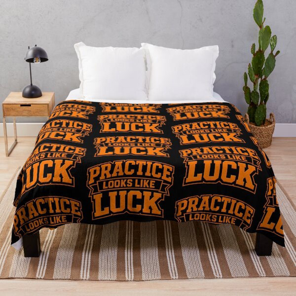 Item preview, Practice Looks Like Luck Motivational Quote Design designed and sold by TeeTimeTreasure.