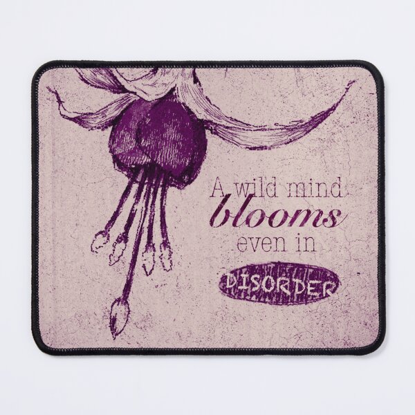 Item preview, BLOOMING DISORDER VIOLET VINTAGE POSTER designed and sold by melyverso.