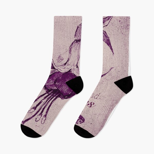 Item preview, BLOOMING DISORDER VIOLET VINTAGE POSTER designed and sold by melyverso.