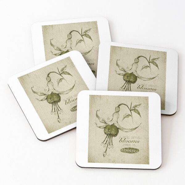 Item preview, BLOOMING DISORDER OLIVE SKETCH POSTER designed and sold by melyverso.