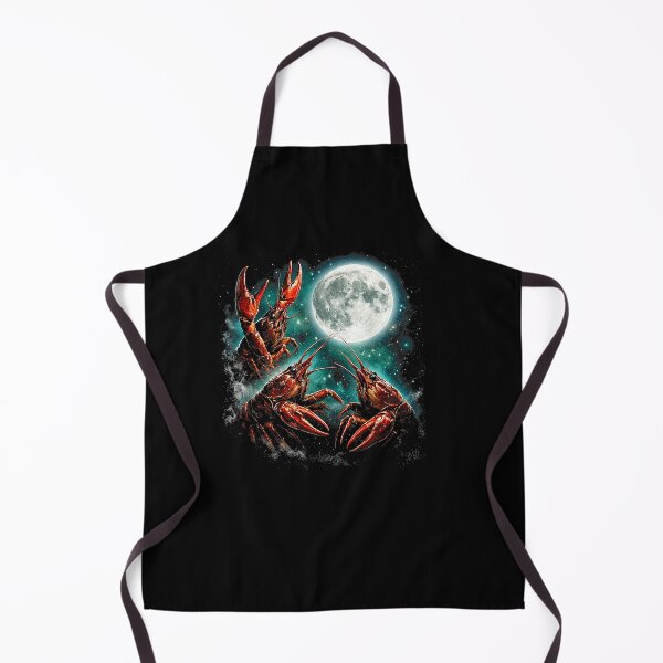 Item preview, Three Crawfish Moon Crawfish Howling to The Moon designed and sold by Juansustait.