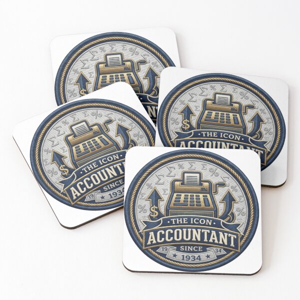 Item preview, The Icon Accountant designed and sold by Psychlee Best Finds.