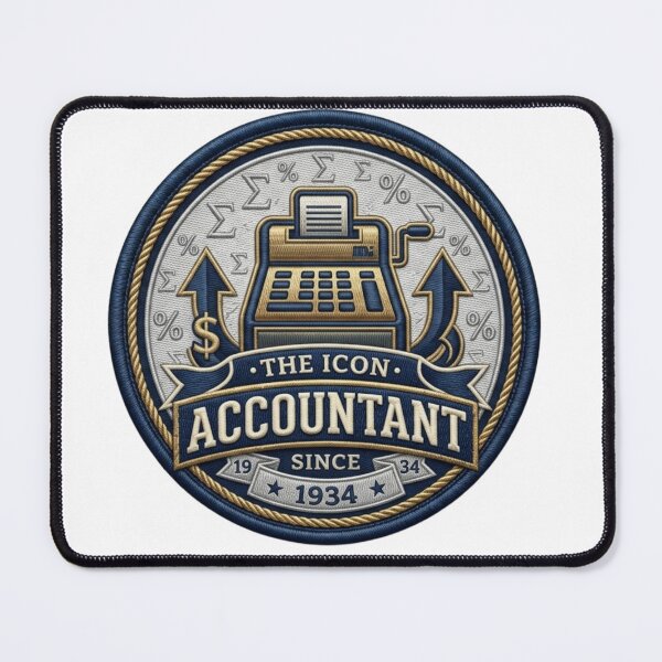 Item preview, The Icon Accountant designed and sold by Psychlee Best Finds.
