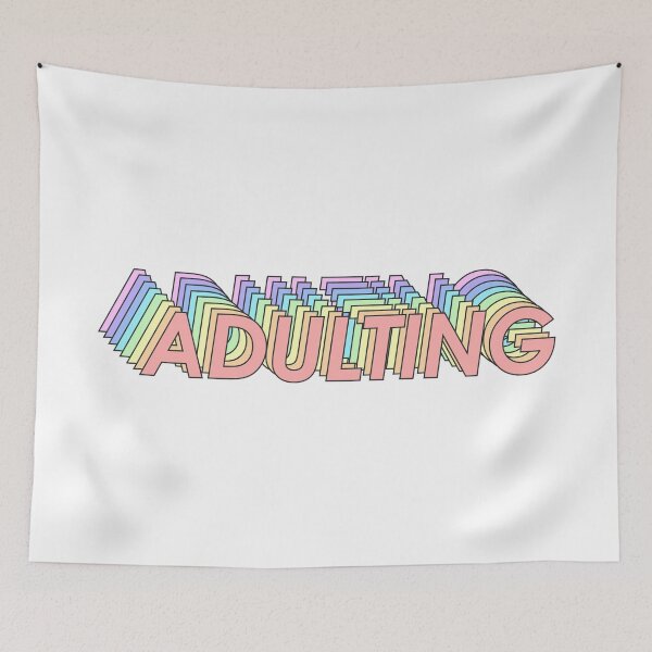Item preview, ADULTING designed and sold by oddwonders.