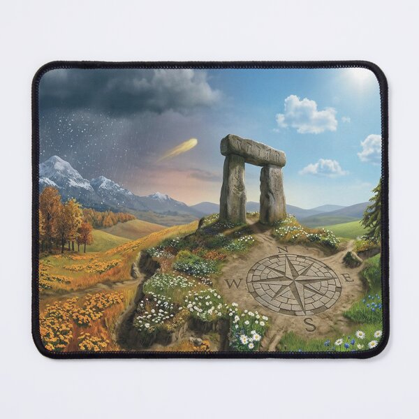 Item preview, Stonehenge Seasons designed and sold by Karen Persephone .