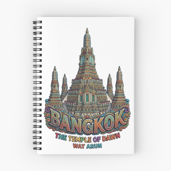 Item preview, WAT ARUN TEMPLE BANGKOK designed and sold by likbatonboot.