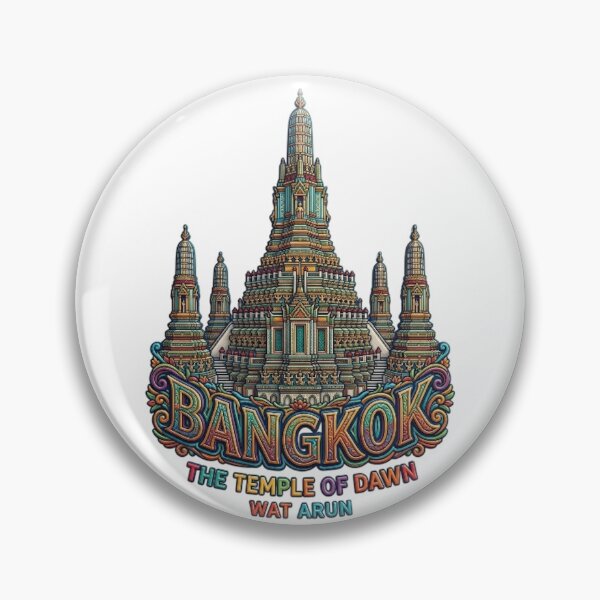 Item preview, WAT ARUN TEMPLE BANGKOK designed and sold by likbatonboot.