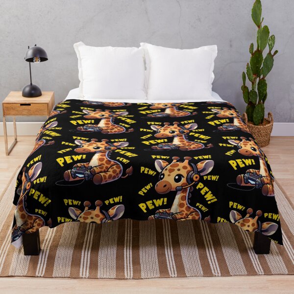 Item preview, Funny Giraffe Gamer Videogame Pew Gaming Zoo Boys Girls Kids designed and sold by rafaeltto.