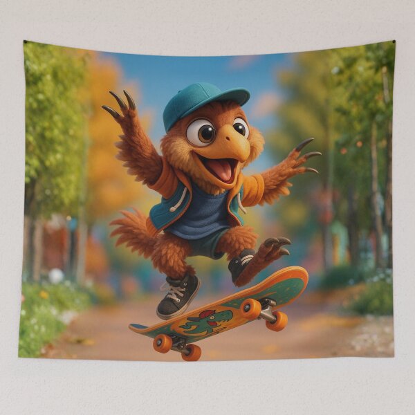 Item preview, Skater Therizinosaurus Dinosaur designed and sold by Sillytoe.