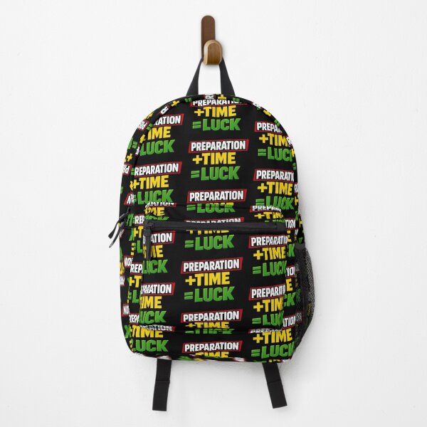 Item preview, Preparation Plus Time Equals Luck Motivational Quote Design designed and sold by TeeTimeTreasure.
