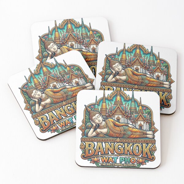Item preview, BANGKOK WAT PHO THE RECLINING BUDDHA designed and sold by likbatonboot.