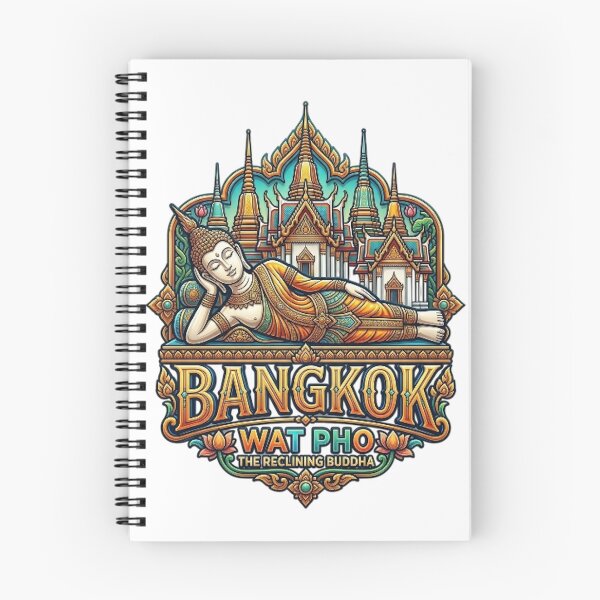 Item preview, BANGKOK WAT PHO THE RECLINING BUDDHA designed and sold by likbatonboot.