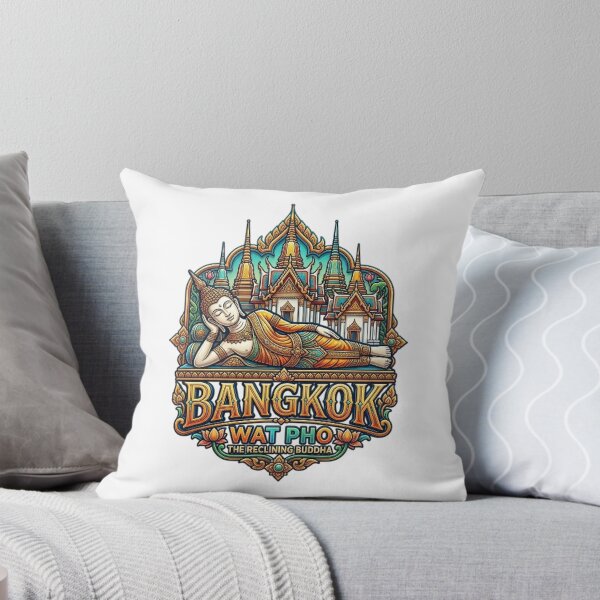 Item preview, BANGKOK WAT PHO THE RECLINING BUDDHA designed and sold by likbatonboot.