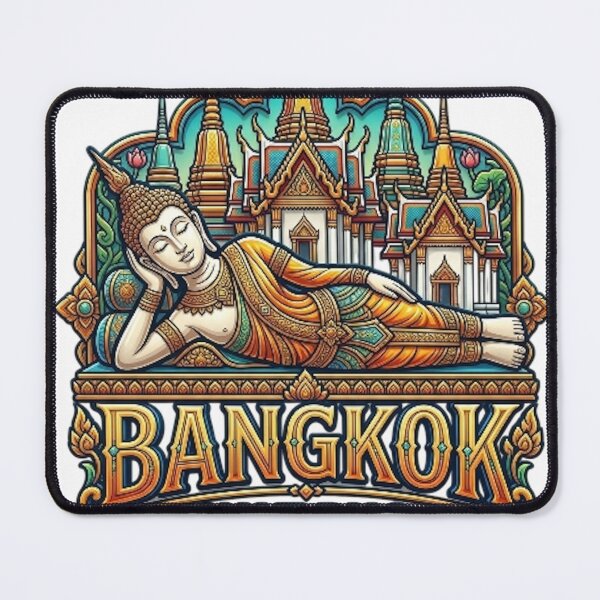 Item preview, BANGKOK WAT PHO THE RECLINING BUDDHA designed and sold by likbatonboot.