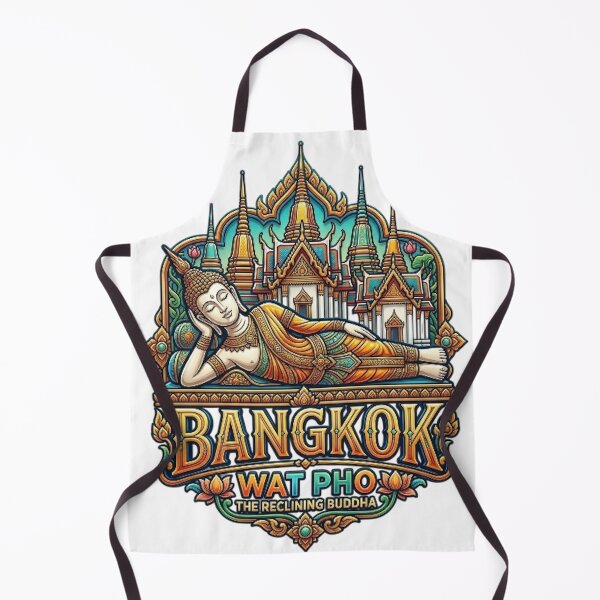 Item preview, BANGKOK WAT PHO THE RECLINING BUDDHA designed and sold by likbatonboot.