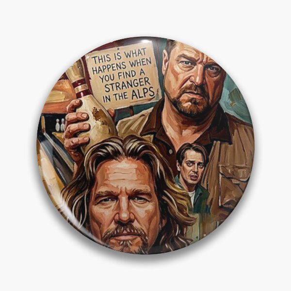Item preview, The Dude & Walter: Broadstroke Bowling Alley Art designed and sold by Art's Diner.