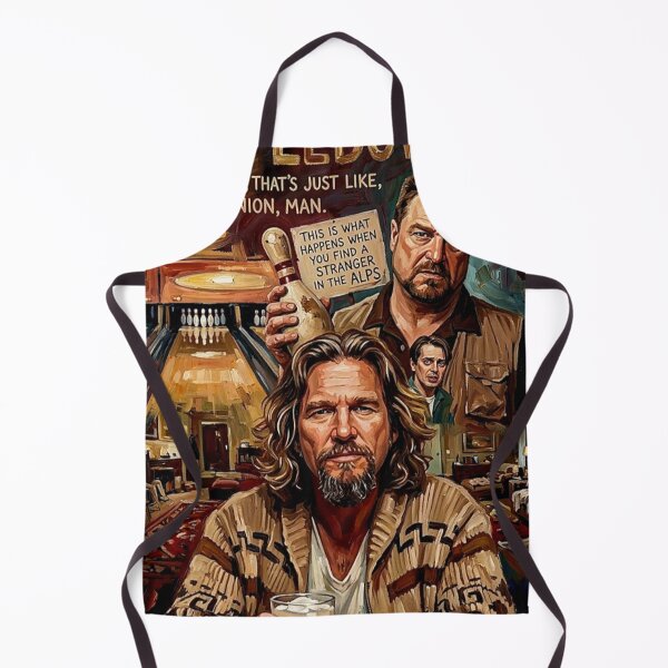 Item preview, The Dude & Walter: Broadstroke Bowling Alley Art designed and sold by Art's Diner.