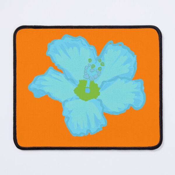Item preview, Light Blue Hibiscus tropical beachy designed and sold by DaisyLemon.