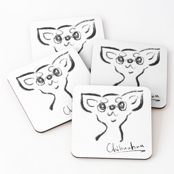 Item preview, Portrait of a Chihuahua in Ink designed and sold by Toru Sanogawa.