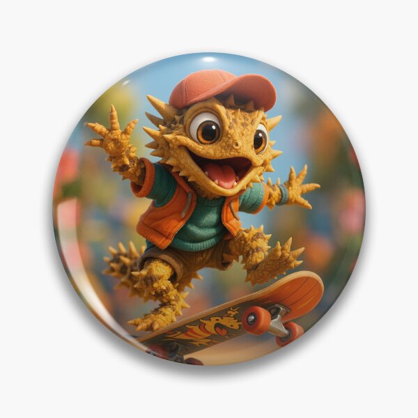 Item preview, Skater Thorny Devil Lizard designed and sold by Sillytoe.