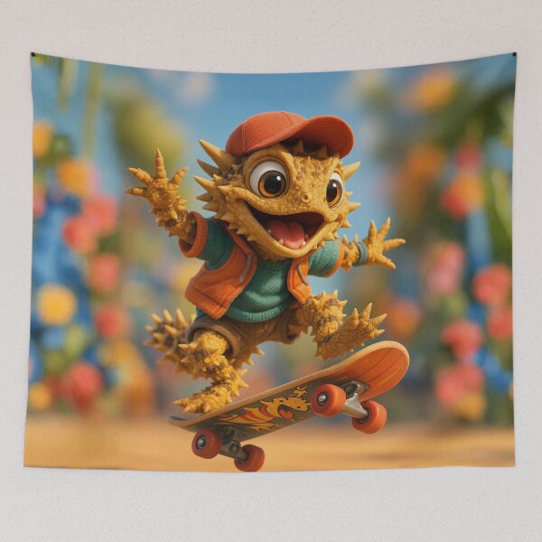 Item preview, Skater Thorny Devil Lizard designed and sold by Sillytoe.